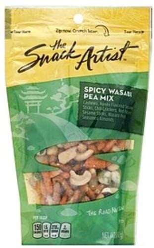 Signature Select Spicy Wasabi Trail Mix 5 Oz Nutrition Information