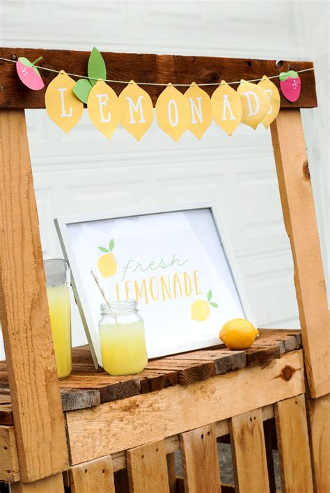 Free Printables To Make Your Lemonade Stand Extra Sweet Project