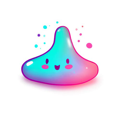 Kawaii Cute Slime Graphic Creative Fabrica