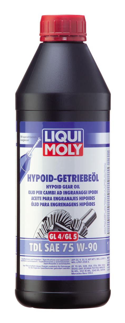 Liqui Moly Hypoid Getriebe L Tdl Sae W Gl Gl L Sae W