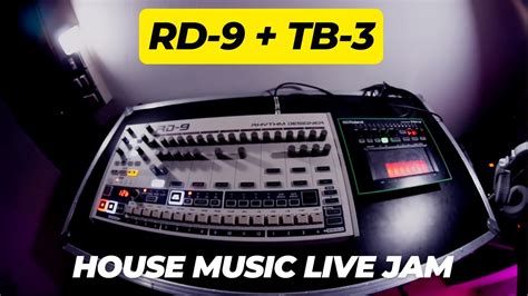 House Music Live Jam Pov Behringer Rd Rhythm Designer Roland Tb