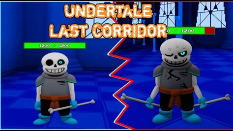 ULC Disttrust Sans Showcase Undertale Last Corridor Roblox YouTube