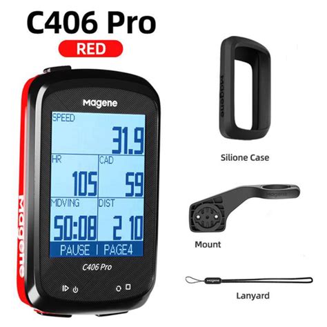 Magene C Pro Gps Enabled Bike Computer Support Navigation Function