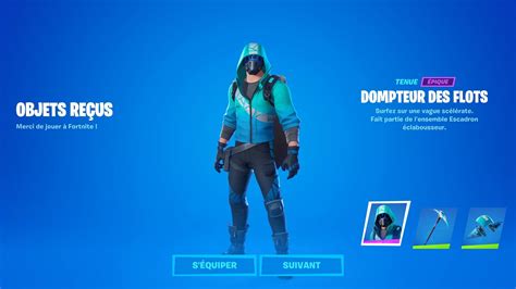 Débloquer le Skin Intel Dompteur des flots sur Fortnite Battle Royale