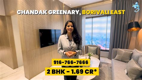 Chandak Greenairy Borivali East 2 BHK Sample Flat Tour YouTube