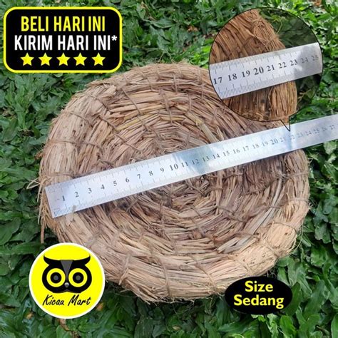 Jual TARANGAN SARANG SUSUH JERAMI BUAT BURUNG MERPATI SERAT JERAMI