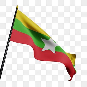 Myanmar Flag Png Vector Psd And Clipart With Transparent Background