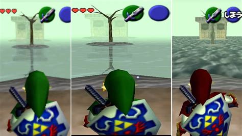 Así Se Ve Zelda Ocarina Of Time En Nintendo Switch Comparado Con N64 Y Wii