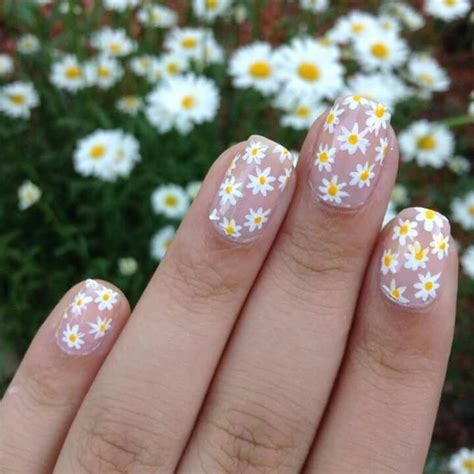 Margaritas Fall Nail Art Designs Daisy Nails Best Nail Art Designs