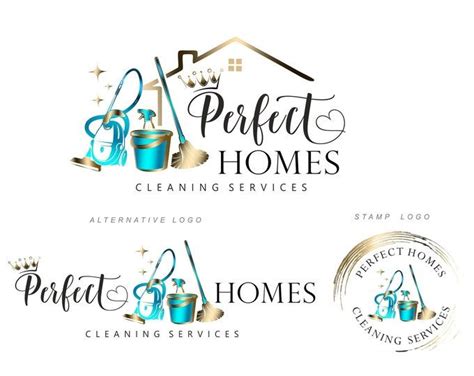 Cleaning Logo Maid Logo House Cleaning Service Logo Cleaner Etsy New