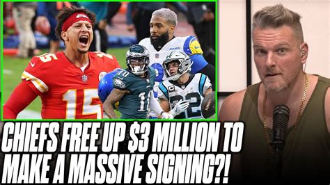 Chiefs Free Up 3 Million About To Land A BIG TIME Player Pat