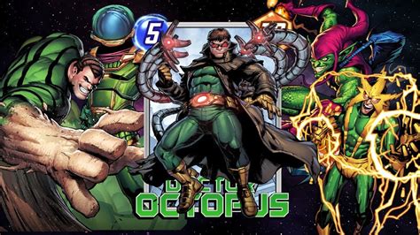 Sinister Six Deck Is Amazing Doctor Octopus Goblin Deck Youtube