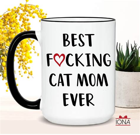 Personalized Funny Cat Mom T Best Cat Mom Ever Mug Cat Mom Coffee