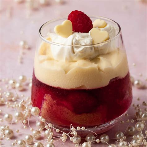 Raspberry White Chocolate Mini Trifles Only Crumbs Remain