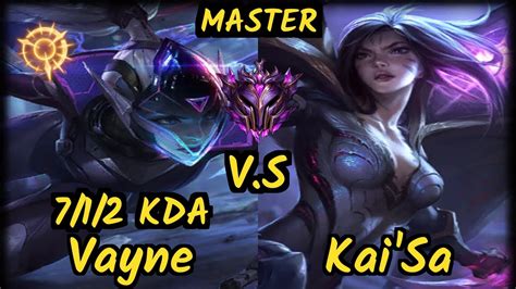 Spy Kobbe Vayne Vs Kaisa 712 Kda Bottom Adc Gameplay Euw