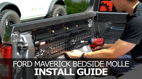 Ford Maverick Bedside Molle Panel Install Guide Youtube