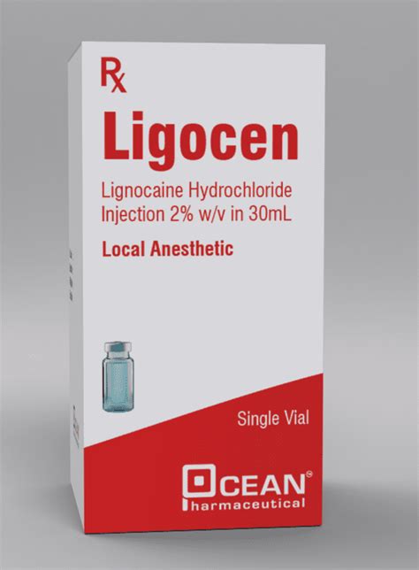 Lignocaine HCL 2 Injection Ocean Pharmaceutical