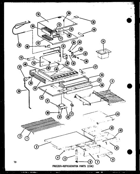 Maytag Esr A A Parts List Reliable Parts