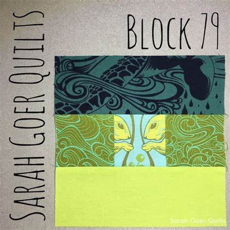 Blocks In Days Week Sarah Goer Quilts Modern Quilt