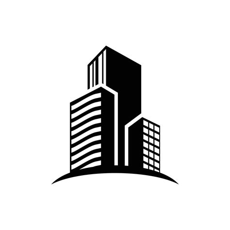 Real Estate Building Logo Icon Design Vector Vector Art At Vecteezy