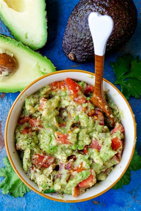 Avocado Dip Mit Tomaten Einfache Guacamole