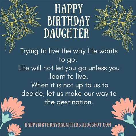 Daughter Birthday Quotes