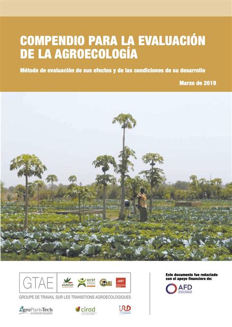 Compendio para la evaluación de la agroecología método de evaluación