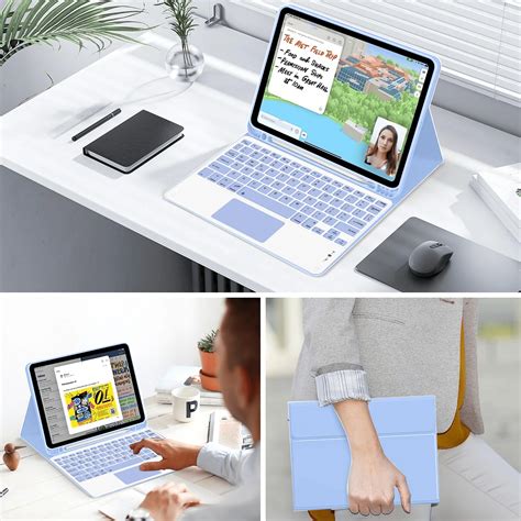 Funda Para Teclado Con Soporte Para L Piz Teclado Con Panel T Ctil