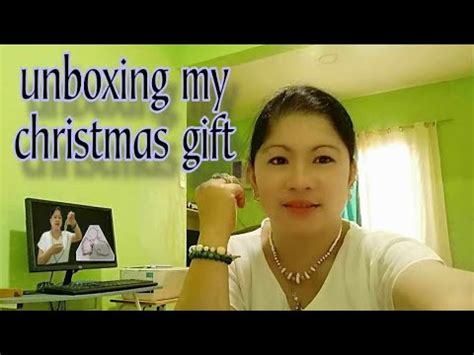 Unboxing My Christmas Gift From Marelyn Betachi Holiday Christmas