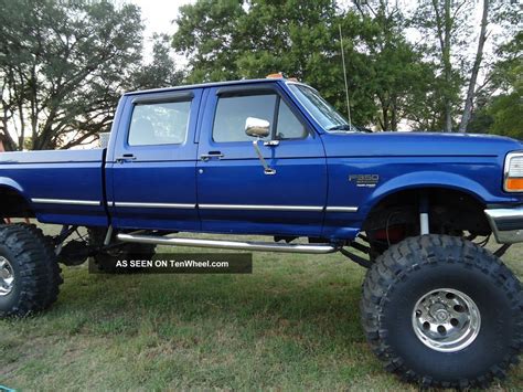 1997 F350 4x4 Crew Cab Diesel Monster On 44 ' S