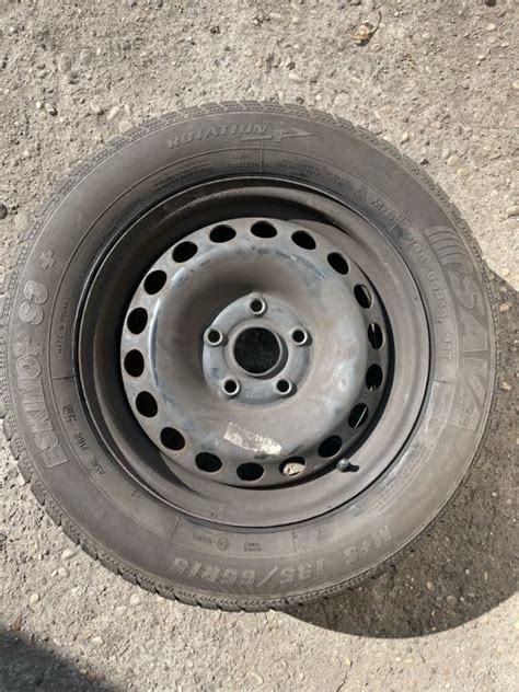 Čelične Felge 15 Rupe 5x112 Vw