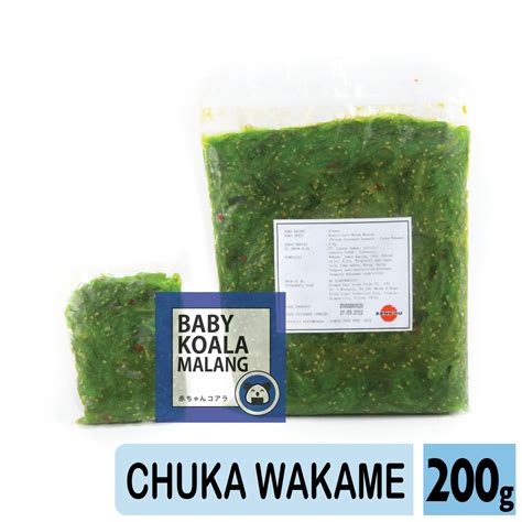 Jual CHUKA WAKAME Salad Rumput Laut 200 G Seaweed Seasoned Salad