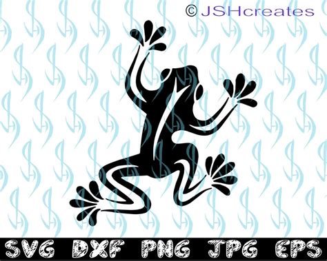 Tree Frog Svg Frog Svg SVG Cut File Decal Eps Dxf Png Etsy