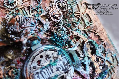 Mixed Media Art Art Journaling And Scrapbooking By Polish Artist And