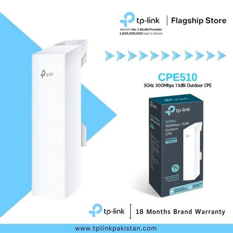 Tp Link Wi Fi Outdoor Range Extender Cpe Km Ghz Mbps Dbi