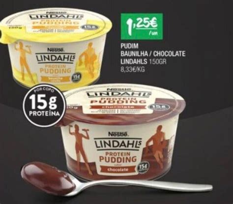 Promo O Pudim Baunilha Chocolate Lindahls G Em Spar