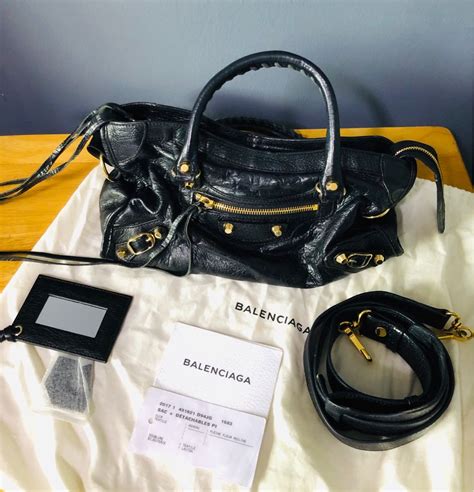 Chia S V Balenciaga City Bag Used Hay Nh T Cdgdbentre Edu Vn