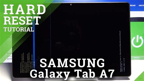 How To Hard Reset Samsung Galaxy Tab A Factory Reset By