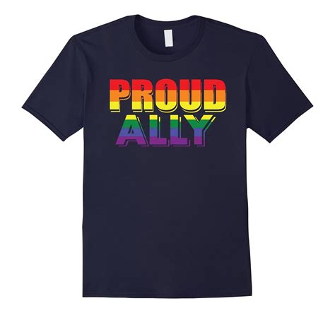 Gay Pride Ally Lgbt Shirt Friends Proud Ally