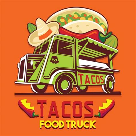 Taco Truck Drawing