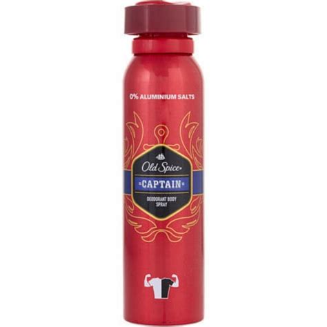 Mens Old Spice Captain By Shulton Deodorant Spray 5 Oz 1 Pack5 Oz