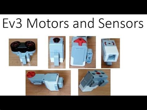 Ev3 Motors And Sensors - YouTube