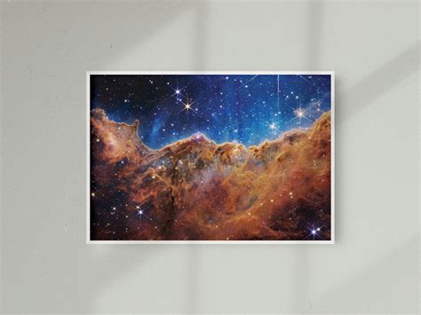 James Webb Space Telescope Carina Nebula Space Photo Milky - Etsy