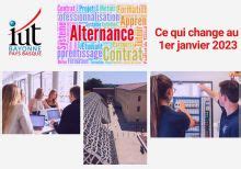 Apprentissage Ce Qui Change Au 1er Janvier 2023 IUT De Bayonne Et