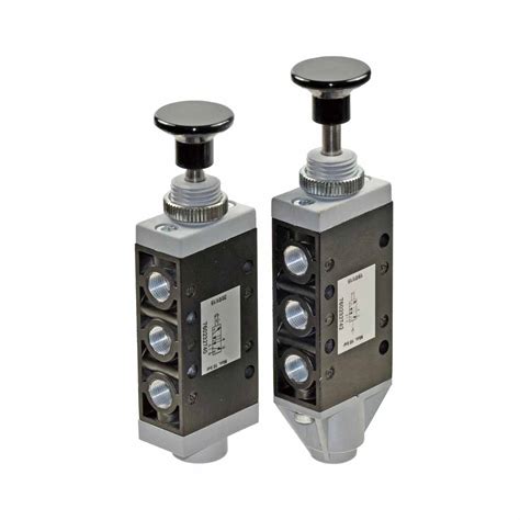 Pneumatic Push-Button Valve | Pneumatic Controls | Impulse Automation Ltd