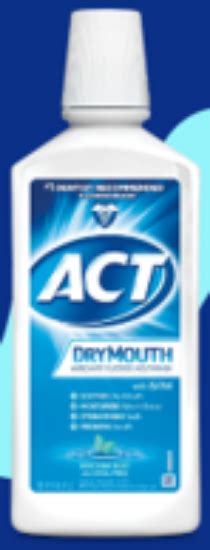 ACT DRY MOUTH MOUTHWASH SOOTH MINT LIQ 33 8OZ TopRx Home National