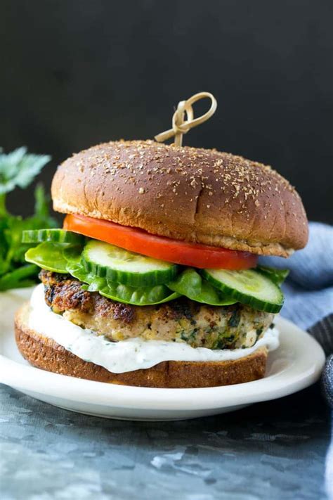 Spinach And Feta Turkey Burgers Recipe Healthy Fitness Meals