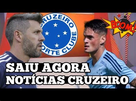 Saiu Tiro De Meta Not Cia Do Cruzeiro Zagueiro Luis Felipe Youtube