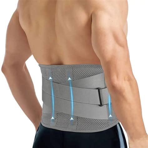 Back Braces For Lower Back Pain Relief With Stays Anti Skid Lumbar