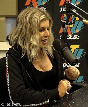 Fergie Questioned About Sex Life In Interview Before Split Daily Mail Online